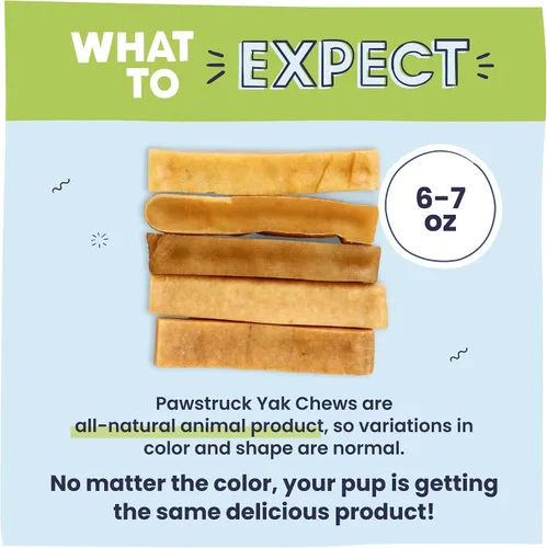 Vista 8 de Monster Himalayan Yak Masticable para perro (6‑7 onzas) Pawstruck Masticable para perros de leche natural de yak y vaca, queso de larga duración