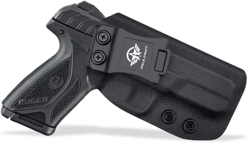 Vista 7 de Funda Ruger Security 9 IWB Kydex personalizada: estuche para pistola Ruger Security 9 - Portador de cintura