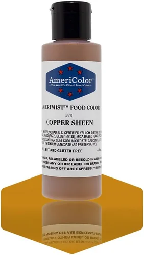 Vista 19 de AmeriColor Amerimist Color para Aerógrafo .65 Onzas, Azul Perla Brillante