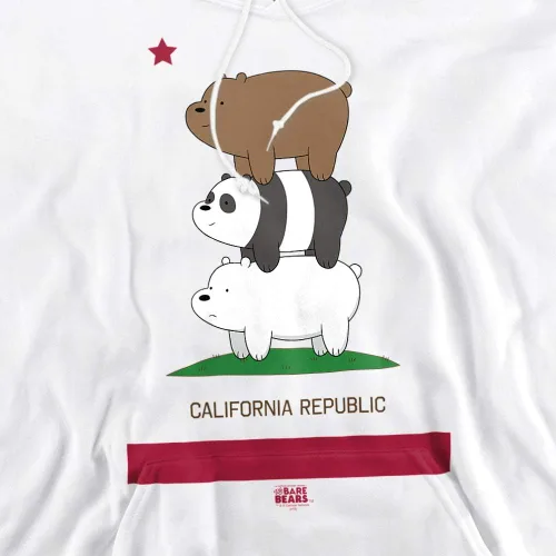 Vista 2 de Trevco We Bare Bears Cali Stack - Sudadera unisex para adultos