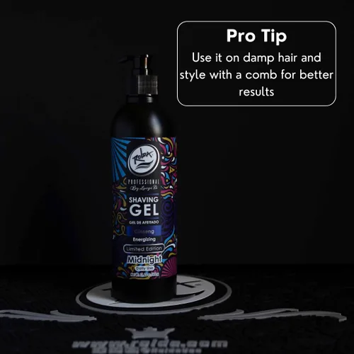 Vista 7 de Rolda Midnight Ginseng - Gel de afeitar para pieles sensibles, gel de afeitar transparente y no espumoso para hombres, gel de afeitado sin golpes
