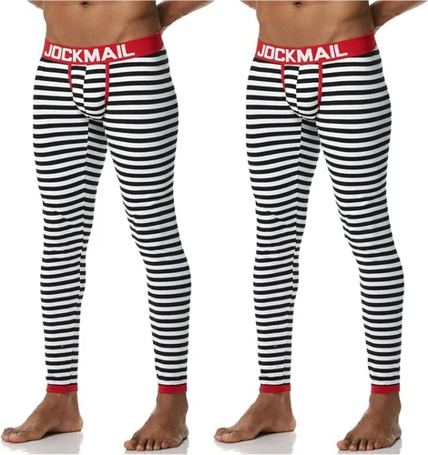 Vista 11 de JOCKMAIL Ropa interior térmica para hombre Pantalones Ropa interior de algodón para hombre Polainas térmicas Capa base Bottoms