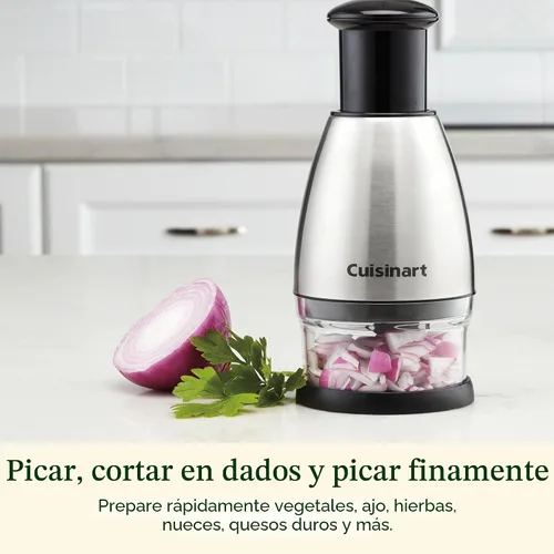 Vista 2 de Cuisinart Picadora, acero inoxidable/negro, CTG-00-SCHP, 8.2 "x 3.9" x 3.9