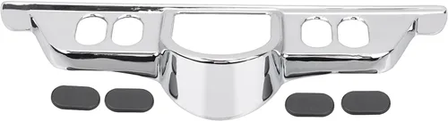 Vista 4 de Panel de interruptor de carenado cromado para Harley Touring Electra Glide 1996-2013/Street Glide 2006-2013 Tri Glide 2009-2013