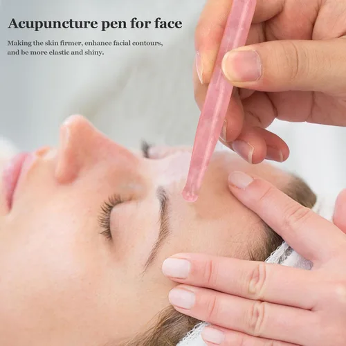 Vista 6 de ideayard Mushroom Gua Sha, 2 unidades y 1 pluma de acupresión para piel facial