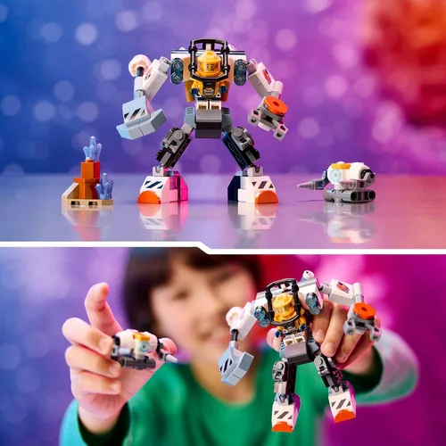 Vista 3 de LEGO City Space Construction Mech Suit Building Set, divertido juguete espacial para niños de 6 años en adelante, idea de regalo espacial para niños