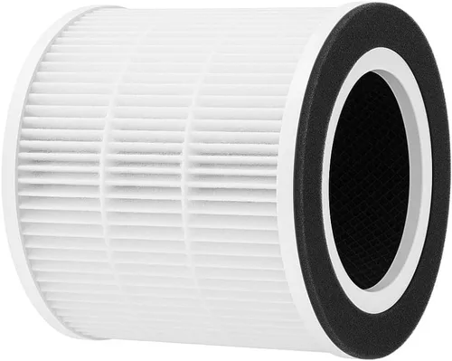 Vista 3 de Nispira VK-6067B - Filtro de repuesto para purificador de aire Vremi/Kokeki 3 en 1, carbón activado True HEPA, 4 paquetes
