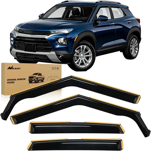 Vista 12 de Nilight Visor de Ventana Compatible con Chevy Silverado 1500/Avalanche 2007 2008 2009 2010 2011 2012 2013 GMC Sierra 1500/Silverado/Sierra