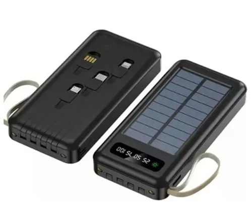 Vista 2 de Power Bank 10000 Mah Carga Solar