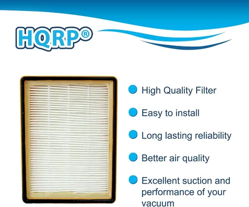 Vista 3 de HQRP Paquete de 2 filtros HEPA compatibles con Eureka HF-2 Boss SmartVac serie 4870 4870HZ 4870MZ 4870MZX 4870PZ 4870GZX 4870HZX 4870T 4870SZ 4870SZX