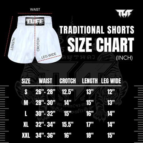 Vista 6 de Pantalones cortos de boxeo Muay Thai Estilos Tradicionales MMA Entrenamiento Kickboxing