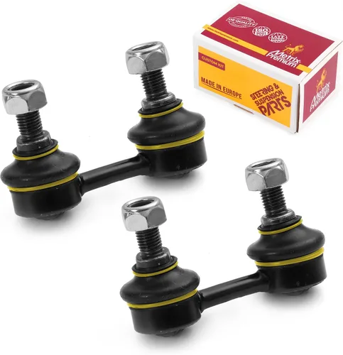 Vista 251 de Metrix Premium Piezas de Chasis - Kit de 2 piezas de Eslabón de Estabilización de Barra Antirrollio Delantera Compatible con 2006-2009 Mitsubishi