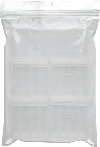 Vista 6 de Estuche de almacenamiento de batería para AA/AAA, caja de soporte de batería (paquete de 6)