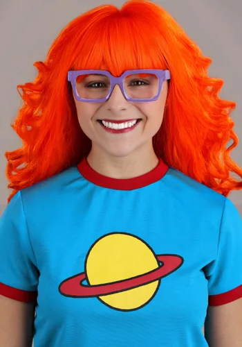 Vista 7 de Disfraz de Chuckie para Mujer de Nickelodeon Rugrats Multicolor