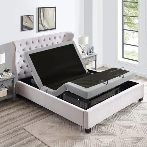 Vista 14 de Irvine Home Collection Base de cama ajustable de tamaño individual XL, características cargadas, gravedad cero, sin ronquidos, posiciones de memoria