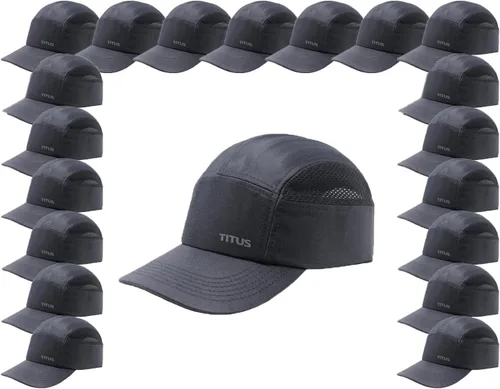 Vista 8 de TITUS Gorra de seguridad ligera - Gorra protectora estilo béisbol