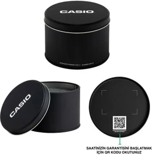 Vista 3 de Casio MTP1302DA-2A1V Reloj analógico clásico clásico de acero inoxidable mate con esfera azul mate con fecha
