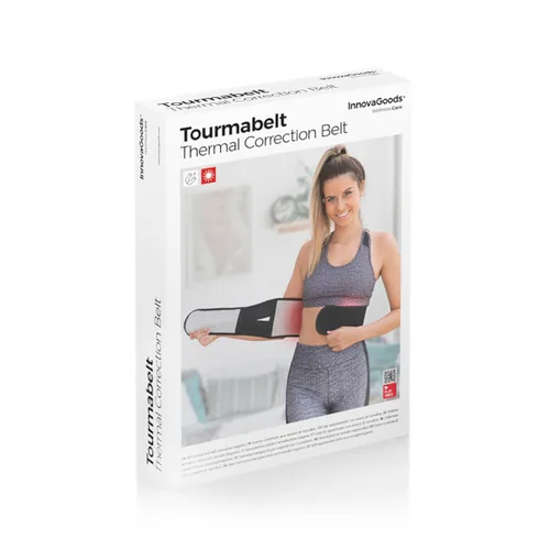 Vista 14 de Faja Térmica Correctora con Imanes de Turmalina Tourmabelt InnovaGoods