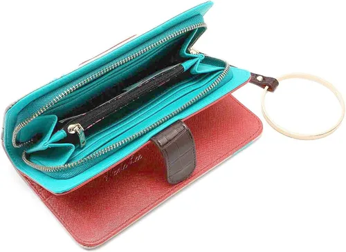 Vista 6 de Nicole Lee PRT6700 CARTERA CON CREMALLERA IMPRESO MODA V3NEGRO BOHEMIO, Varios