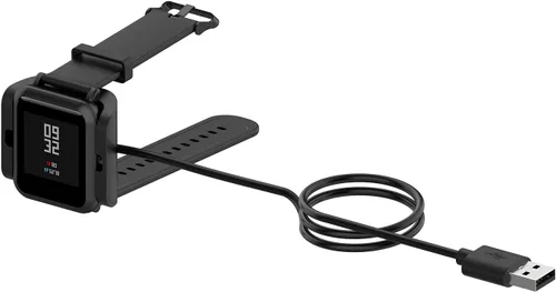 Vista 7 de Paquete de 2 cargadores compatibles con cargador Amazfit bip S de repuesto, cable USB de 3.3 pies para Amazfit Bip S A1805