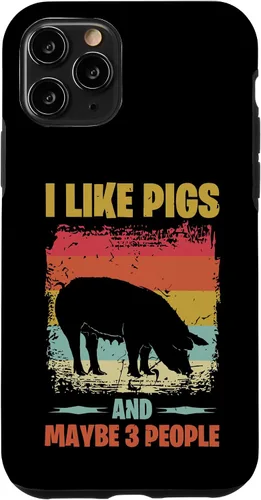 Vista 10 de iPhone 15 Like Pigs And Maybe 3 People Funny Pig Lovers Case