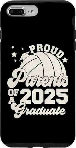 Vista 12 de iPhone 16 Parents of a 2025 Graduate Senior Graduation Volleyball Case