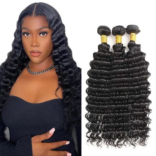 Vista 42 de 300g 1B27 Human Hair Bundles Honey Blonde Bundles Human Hair 10A Brazilian Virgin Remy Hair Extensions 8 10 12 Inch