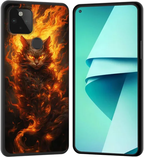 Vista 164 de Funda para Pixel 4 XL, funda de goma de silicona suave a prueba de golpes, funda protectora de cuerpo completo para Google Pixel 4 XL, ciervo
