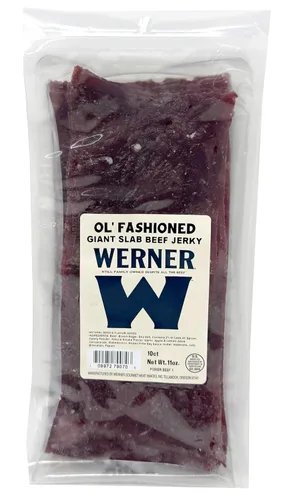 Vista 8 de Lámina de Cecina de Res Werner 10 Unidades – Lámina Gigante de Cecina, Fichas de Cecina de Res Finamente Cortada en Paquete al Por Mayor