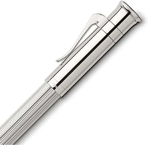 Vista 4 de Graf von Faber-Castell Lápiz perfecto chapado en platino - Negro