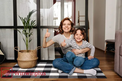Vista 6 de Winwinplus Buffalo - Alfombra de algodón tejida a cuadros de 23.6 x 35.4 pulgadas, lavable para interiores y exteriores, para puerta, sala de estar