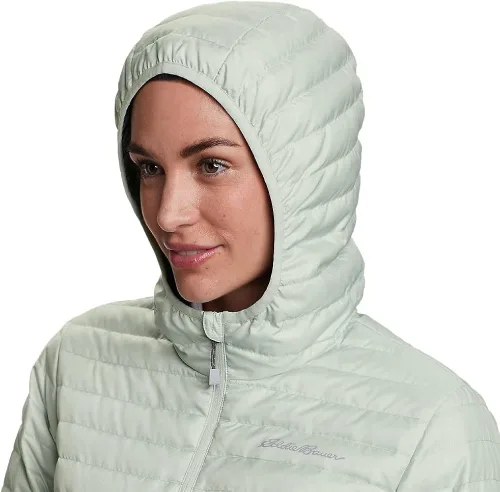 Vista 3 de Eddie Bauer Chaqueta con capucha Microlight para mujer