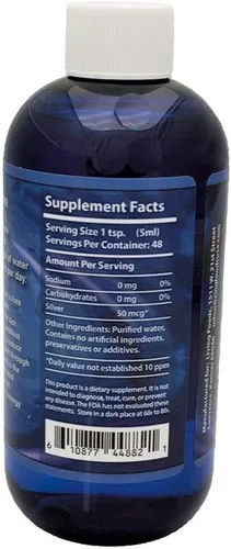 Vista 2 de Bion SS Health Defense - Hidrosol de plata saturado con ozono, 8 onzas líquidas