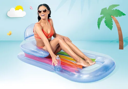 Vista 3 de Intex 58802 Flotador para alberca tipo reposera King Kool