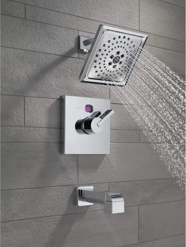 Vista 4 de Delta Faucet RP75435 Ara - Caño para bañera, cromo, 1.50 x 1.50 x 5.50 pulgadas