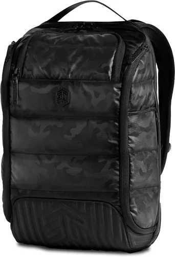 Vista 7 de STM Dux - Mochila de 30 litros, resistente, cómoda, innovadora, versátil, elegante, mochila protectora de 360 grados para hombres y mujeres, se Negro