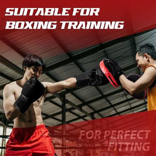 Vista 5 de Foilswirl Juego de 2 pares de guantes de boxeo 4 en 1 de 8 onzas y 4 guantes de boxeo para niños, hombres y mujeres, guantes de boxeo, juego