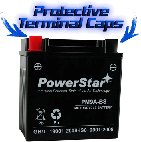 Vista 2 de PowerStar PM9A-BS - Batería AGM sellada para YTX9A-BS YAMAHA 200 YCS1 68