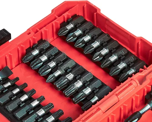 Vista 4 de Amazon Basics Juego de 42 puntas de destornillador de impacto Phillips, ranuradas y torx, talla única