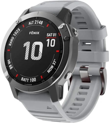 Vista 3 de ANCOOL Compatible con correa para Fenix 6X/7X Banda de 26mm Quickfit de silicona suave Banda de reloj de repuesto para Fenix 5X/Fenix 8 51mm/Fenix