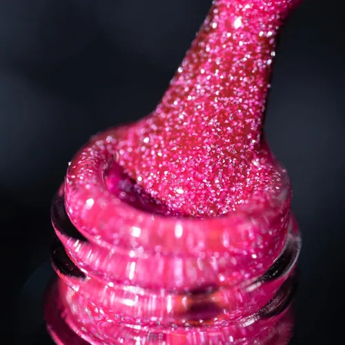 Vista 24 de BURANO Esmalte de uñas de gel reflectante, 0.2 fl oz, esmalte de gel reflectante con purpurina de diamante, esmalte de gel de color brillante