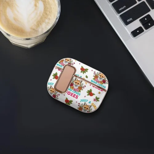 Vista 7 de Fashion Case Cover Compatible with Airpods Pro 2 Case for Men Women Just A Girl Who Loves Foxes, Shockproof and Smooth, with Lock