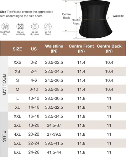 Vista 6 de Entrenador de cintura para mujer, corsé de látex para cintura