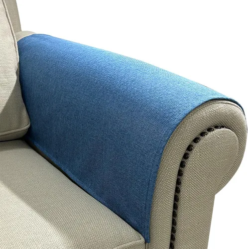 Vista 12 de Fundas para Brazos de Sofá, Funda Antideslizante para Reposabrazos de Sofá Reclinable, 2 Fundas Lavables para Brazos de Sofá, Protectores de Brazos