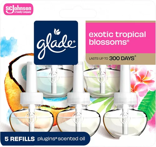 Vista 35 de Glade PlugIns - Repuestos de ambientador, aceites esenciales perfumados para el hogar y el baño, aroma Apple Cinnamon, 3.35 onzas líquidas, 5
