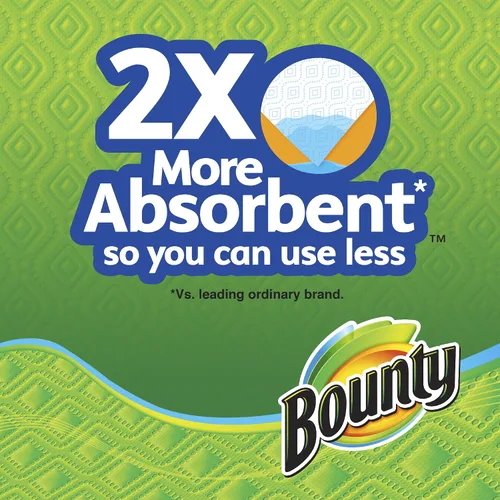 Vista 5 de Bounty 76213 Toallas de papel, seleccione un tamaño, 138 hojas de 2 capas, paquete de 2 unidades, cantidad 6