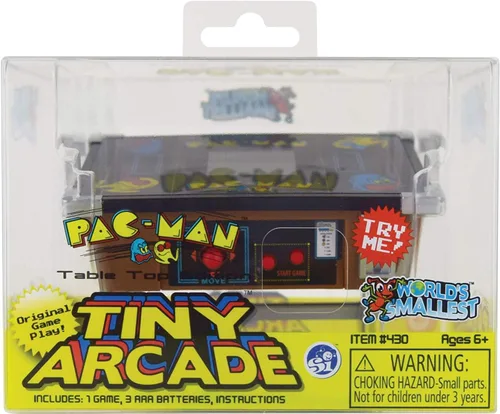Vista 3 de Tiny Arcade Edición de mesa Pac-Man, multicolor