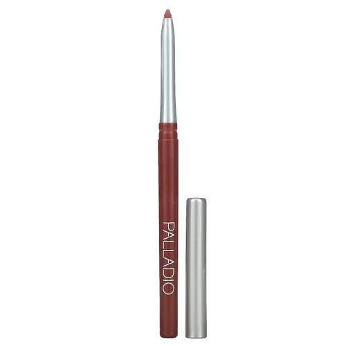 Vista 13 de Palladio Delineador de labios retráctil impermeable de alta pigmentación y color cremoso, delgado enrollable, fórmula a prueba de manchas con larga