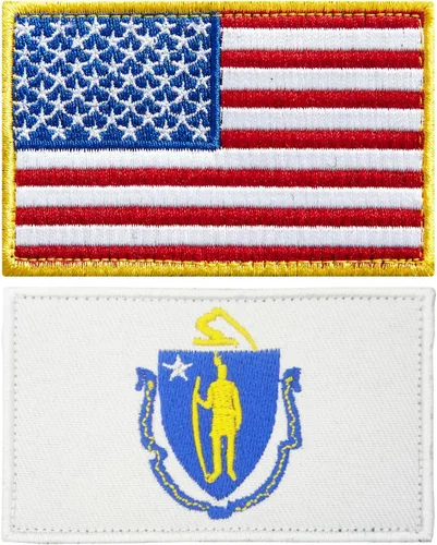 Vista 18 de stidsds Paquete de 2 parches bordados con la bandera de Estados Unidos de Alabama Alabama, bandera de Estados Unidos, bandera de Estados Unidos