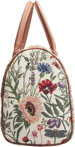 Vista 3 de Signare - Bolsa de viaje para mujer diseño de libélula diseño de girasol